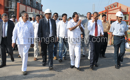 Veerappa Moily inaugurates MRPL’s SPM System at Tannirbavi